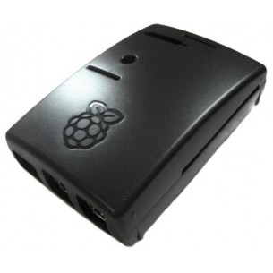 Raspberry Pi 2 and Pi 1 model B+ Enclosure - Black