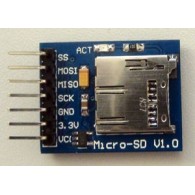 7 PINS MICRO SD MODULE - moduł czytnika kart microSD ze złączem szpilkowym