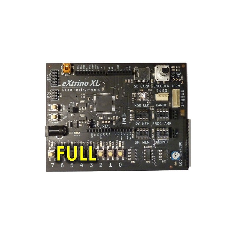 eXtrino XL v1.1 (FULL) - zestaw z AVR ATxmega128