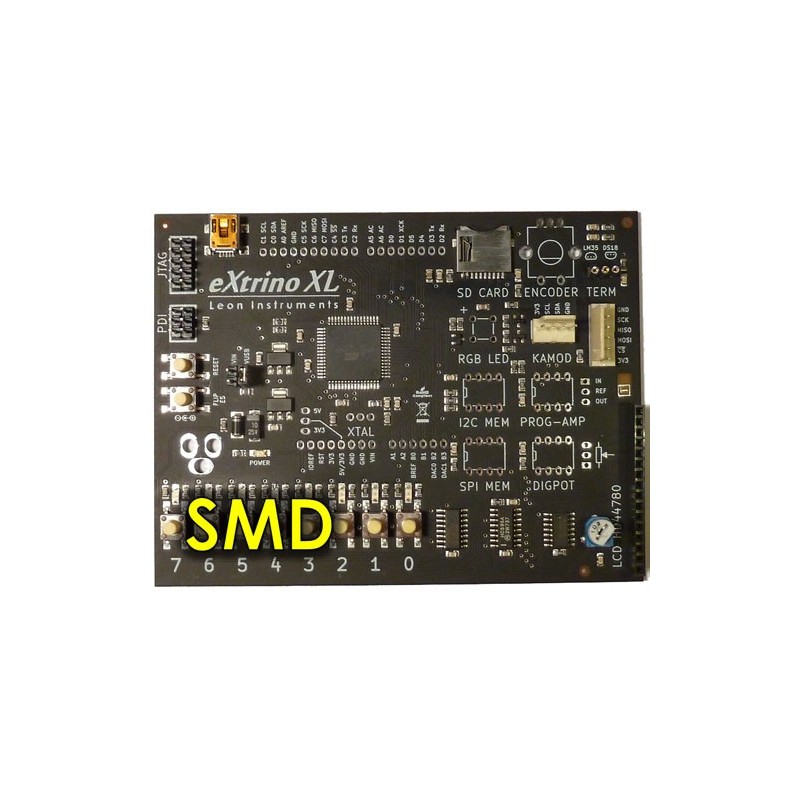eXtrino XL v1.1 (SMD) - a set with AVR ATxmega128