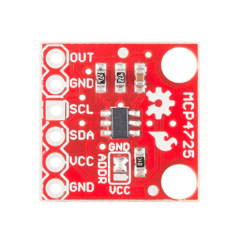 MCP4725 I2C DAC Breakout Module – 12-Bit Resolution For Arduino (1PC)