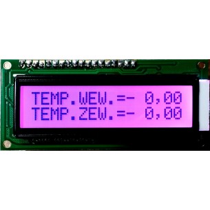 LCD-AC-1602E-FIS K / RGB-E6 PBF