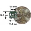Magnetic Encoder Pair Kit for Micro Metal Gearmotors, 12 CPR, 2.7-18V