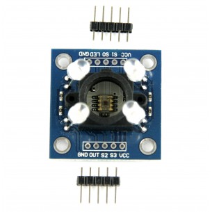 modTCS3200 - color sensor module (TCS3200) with LED backlight