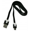 USB-cable-and-Microb-usb-1m-black-flat