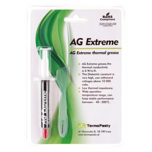 AG Silver thermal grease - 3g syringe