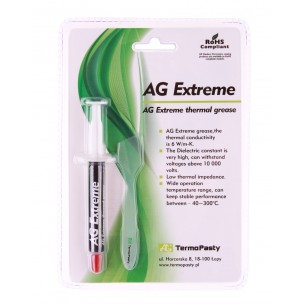 Pasta termoprzewodząca AG Extreme - strzykawka 3g