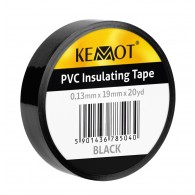 Insulation tape KEMOT 0.13x19x20Y adhesive black