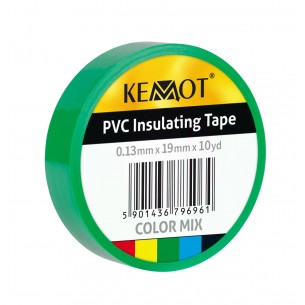 KEMOT 19 mm x 9.14 m insulation tape - green
