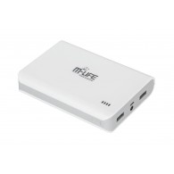 Universal power supply with emergency battery POWER BANK M-LIFE 10000mAh for tablets and other devices with k
