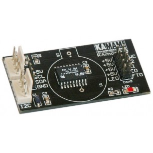 KAmodRTC - moduł zegara czasu rzeczywistego z układem M41T56C64 (zegar RTC + 8kB pamięci EEPROM)