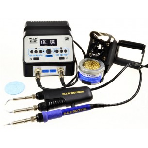 WEP 938BD + - soldering station with a flask and thermocouple