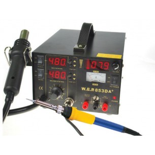 WEP 853DA + - soldering station 5in1
