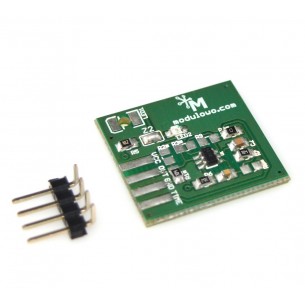 Bistable touch button - module with AT42QT1012