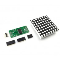 Modular LED matrix 8x8 with controller