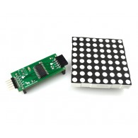 Modular LED matrix 8x8 with controller