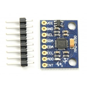 modMPU9150 - 9DoF module with MPU-9150 chip