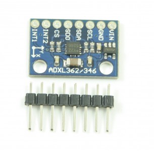 modADXL346 (GY-346) - module with the Analog Devices ADXL346 digital accelerometer