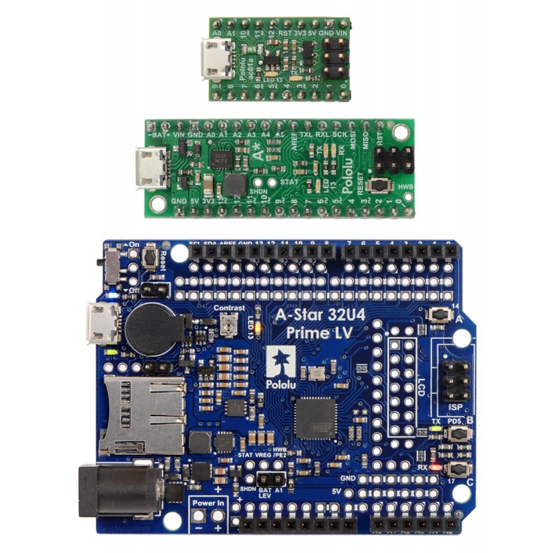 A-Star 32U4 Prime LV - плата з мікроконтролером ATmega32U4