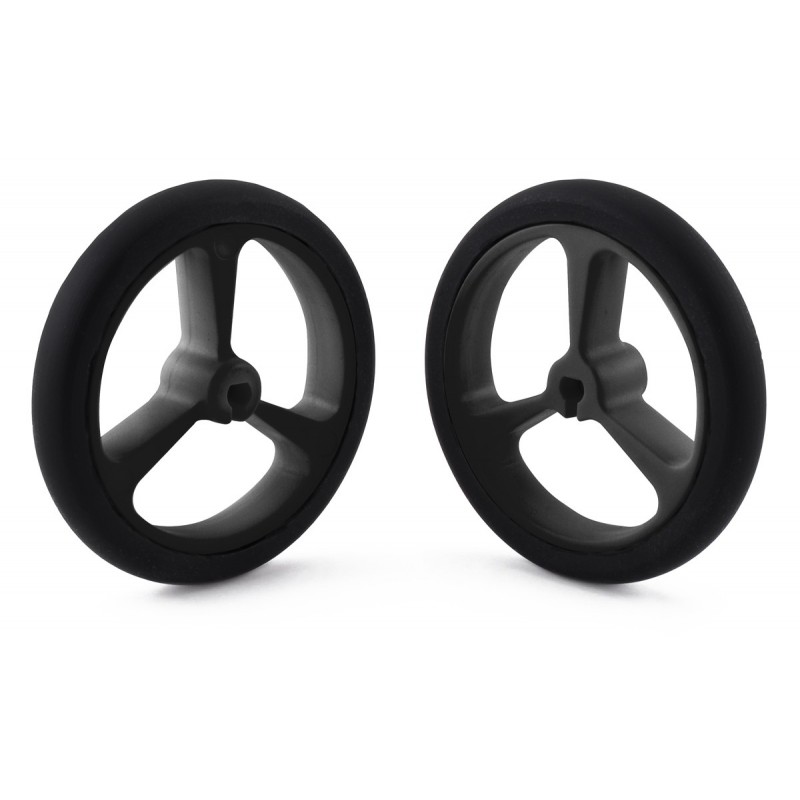 Pololu 40x7mm wheels (black)