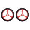 Pololu 40x7mm wheels (red)