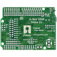 A-Star 32U4 Prime SV microSD - płytka bazowa z mikrokontrolerem ATmega32U4 - Widok z dołu