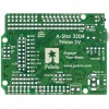 A-Star 32U4 Prime SV microSD - płytka bazowa z mikrokontrolerem ATmega32U4 - Widok z dołu