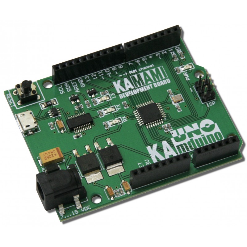 KAmduino UNO - płytka rozwojowa z mikrokontrolerem ATmega328P