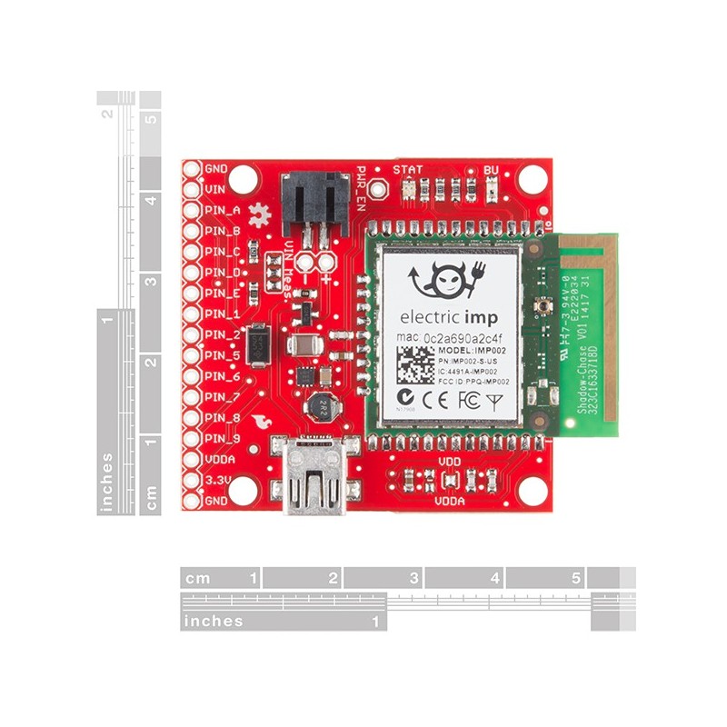 Electric Imp imp002 - плата з модулем
