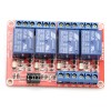 modRL04_ISO - module of four relays (5V) with optoisolation