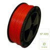 Czerwony filament 3,0 mm