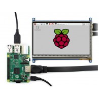 Wyświetlacz dotykowy Waveshare LCD 7" (B) 800×480 HDMI do Raspberry Pi