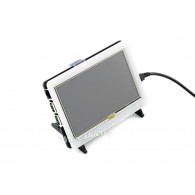 Obudowa do LCD 5” firmy Waveshare, czarno-biała