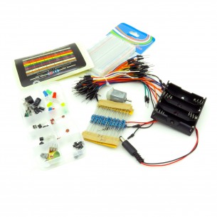 Starter kit for Arduino - contact plate + components