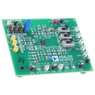 AD8232-EVALZ - evaluation board with the AD8232 heartbeat module