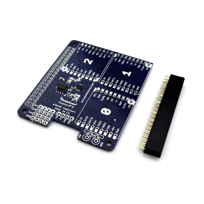 Адаптер Raspberry Pi з АЦП і EEPROM - Explore R