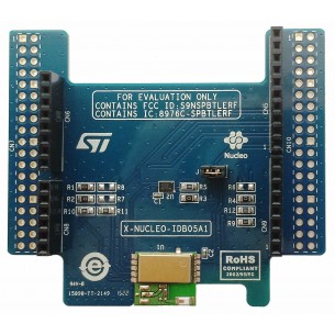 X-NUCLEO-IDB05A1 - shield (expander) for Arduino / NUCLEO with SPBTLE-RF module (BLE, Bluetooth 4.1)