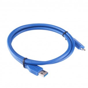 USB 3.0 A cable - microUSB B (SuperSpeed) 1m