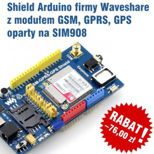 Shield GSM, GPRS, GPS Waveshare for Arduino