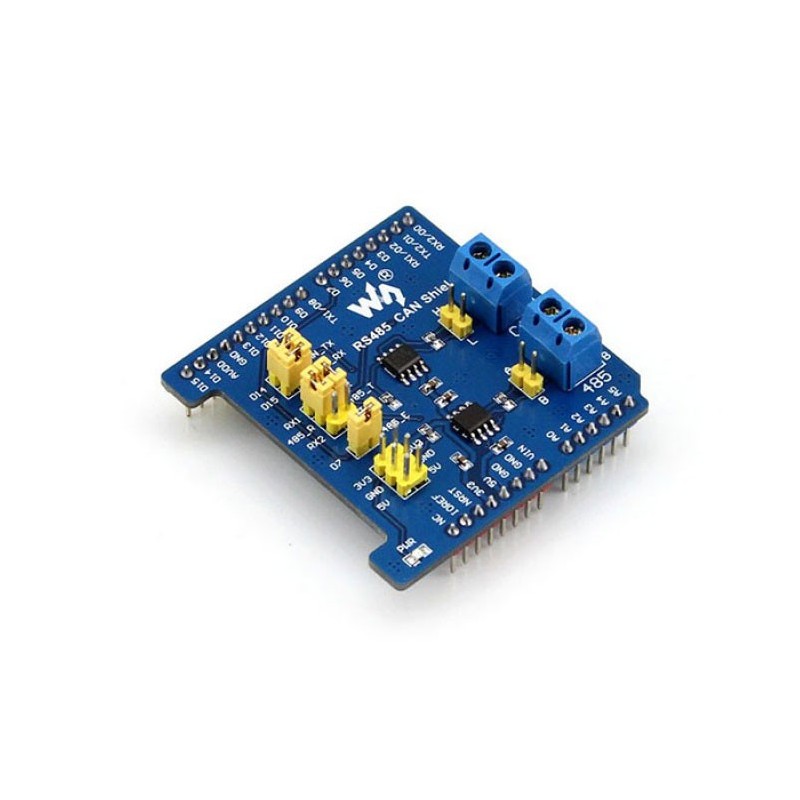 Shield Nucleo / Arduino with CAN and RS485 interfaces