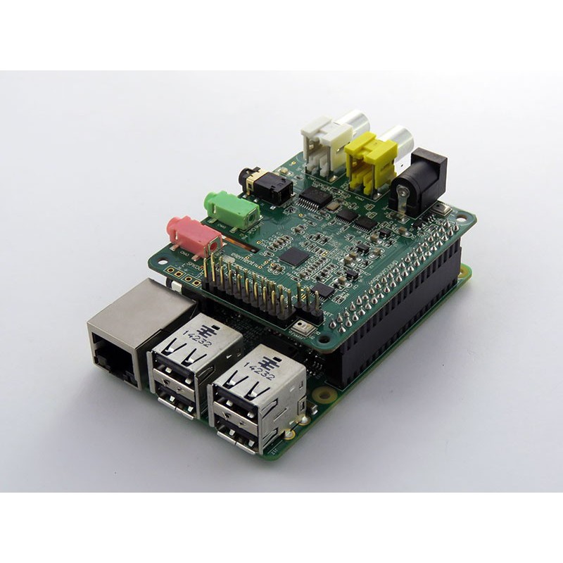 Wolfson Cirrus Logic Audio Card - sound card for Raspberry Pi 2 and Pi +
