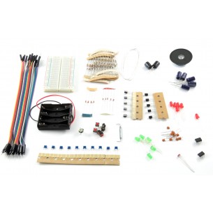Basics of electronics PE01 - a set of components for learning electronics