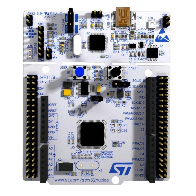 NUCLEO-L073RZ - zestaw startowy z mikrokontrolerem z rodziny STM32 (STM32L073RZ)