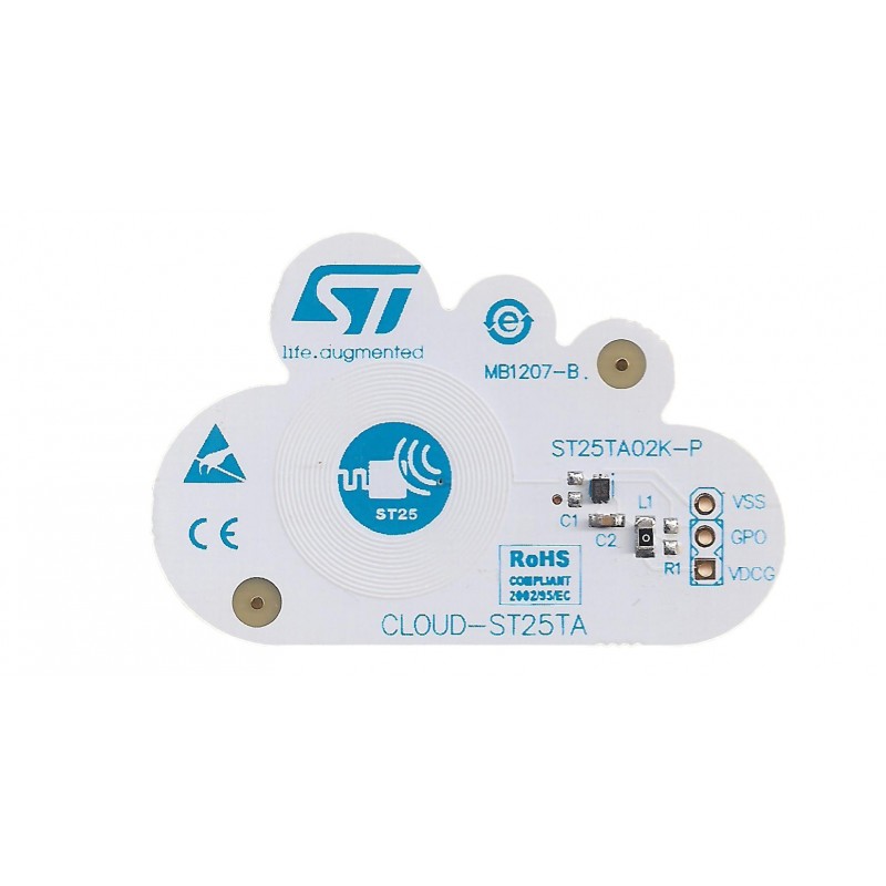 CLOUD-ST25TA - płytka demonstracyjna z dynamicznym tagiem NFC/RFID