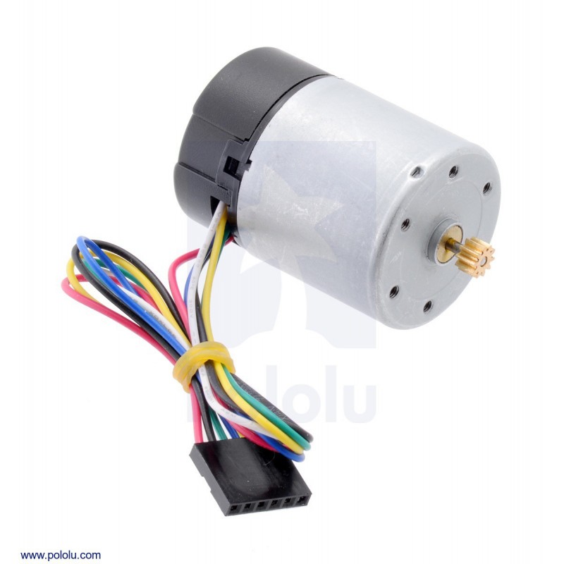 Pololu 2821 - Motor with 64 CPR Encoder for 37D mm Metal