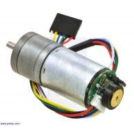 Pololu 12V 99: 1 HP motor with encoder 48 CPR 25Dx54L mm