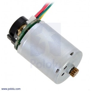 LP 12V Motor with 48 CPR Encoder for 25D mm Metal Gearmotors (No Gearbox)
