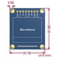 Wyświetlacz OLED Waveshare 0.95 cala (B)