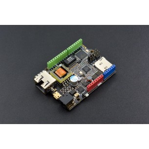 W5500 Ethernet with POE IoT Board - IoT development board with ATmega32U4 and W5500