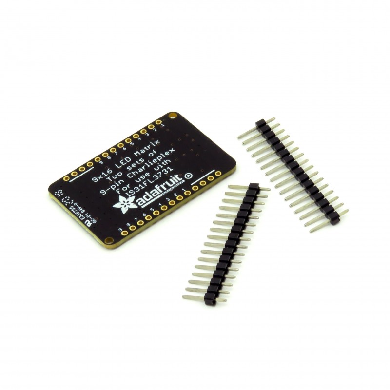 Світлодіодна матриця 9x16 для Charlieplexing - червона